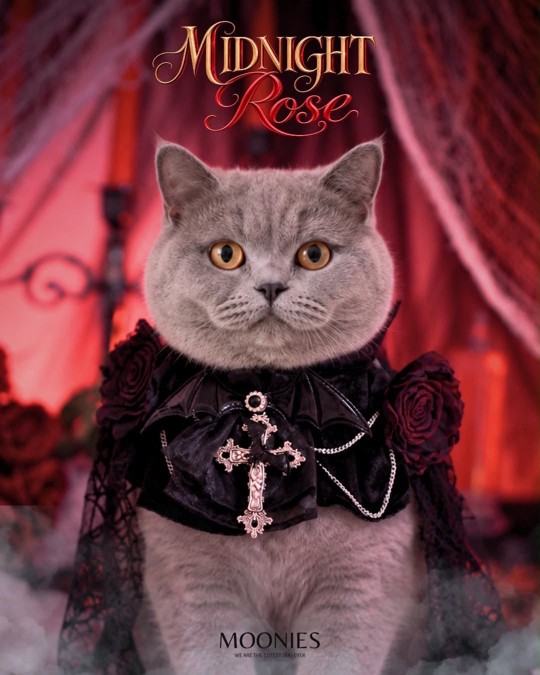 moonies｜🔮 Dark Rose Pet B-Cape